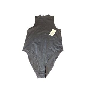 a new day Charcoal womens Bodysuit size medium